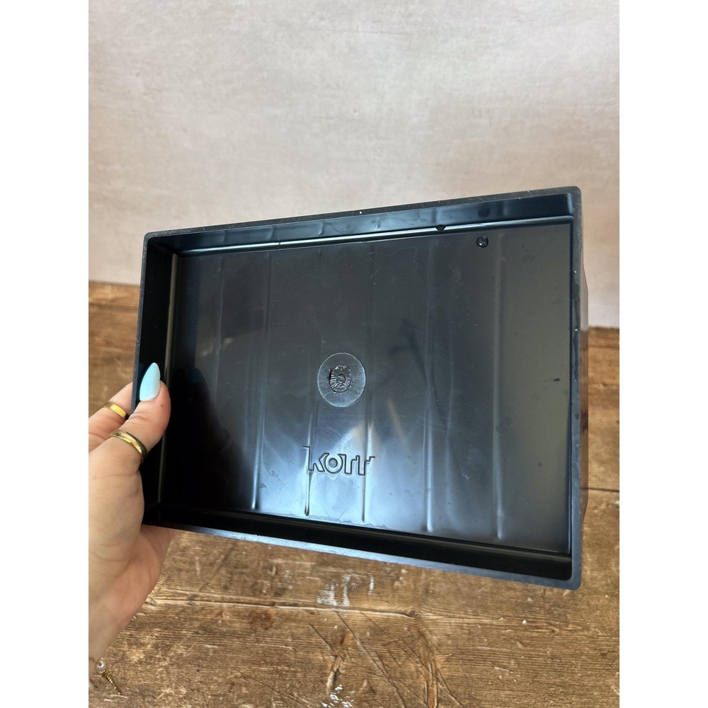 Vintage Korr Mid Century Desk Organizer - Black Letter Tray - Retro Paper Holder - Picture 13 of 13